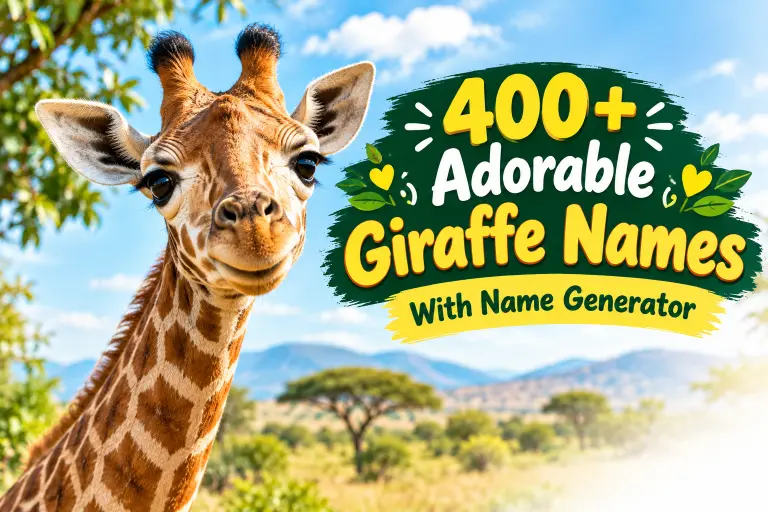 Giraffe Names With Name Generator