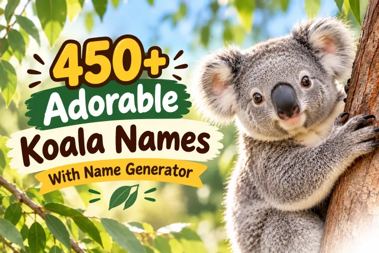 Koala Names With Name Generator