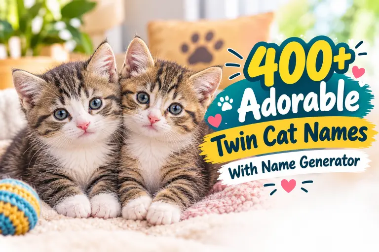 Cat Names With Name Generator