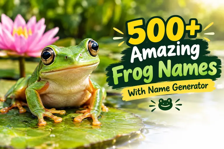 Frog Names With Name Generator