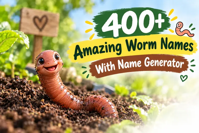 Amazing Worm Names With Name Generator