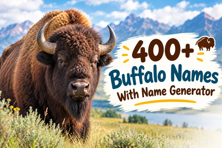 Buffalo Names With Name Generator