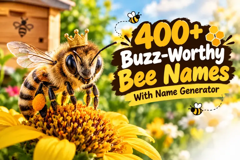 Bee Names With Name Generator