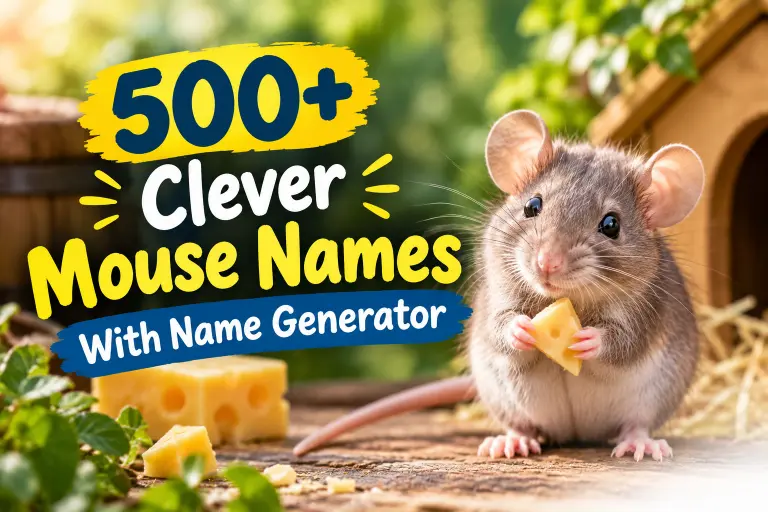 Mouse Names With Name Generator