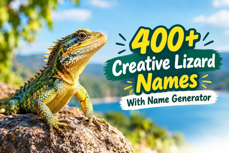Lizard Names With Name Generator