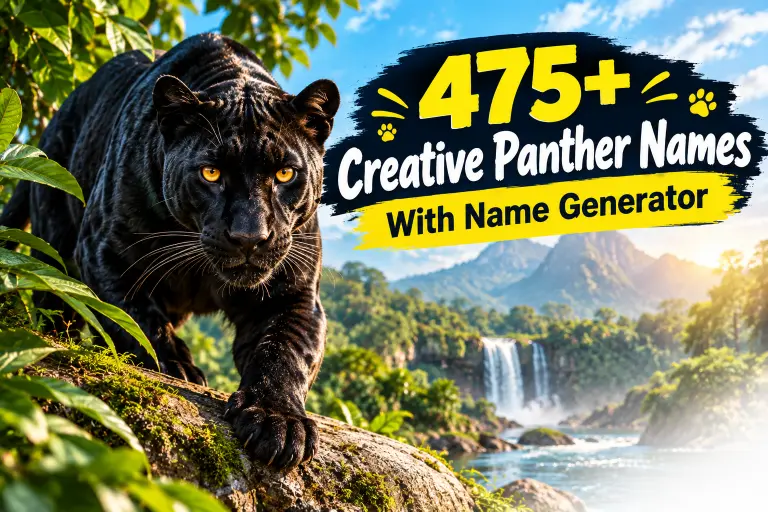 Panther Names With Name Generator
