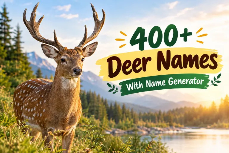 Deer Names With Name Generator
