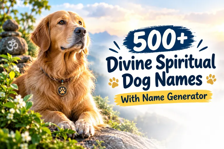 Divine Spiritual Dog Names With Name Generator