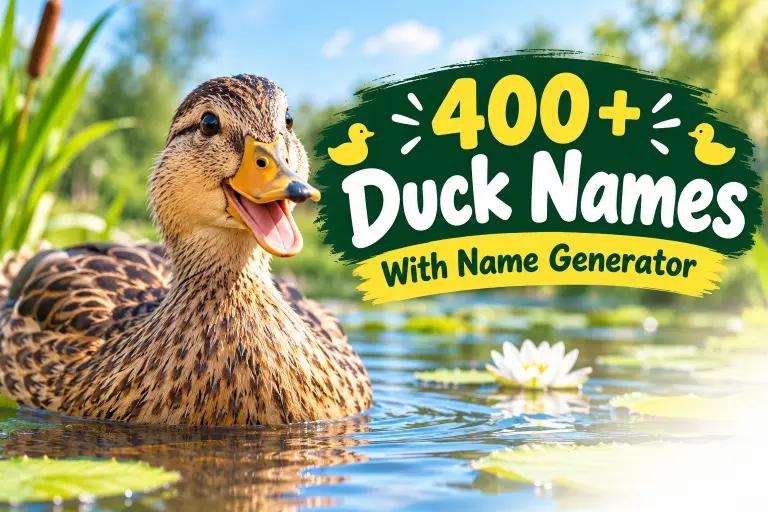 Duck Names With Name Generator