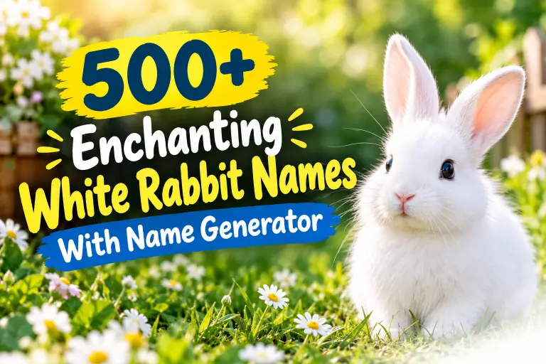 White Rabbit Names With Name Generator