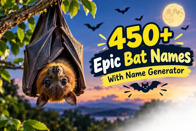 Bat Names With Name Generator