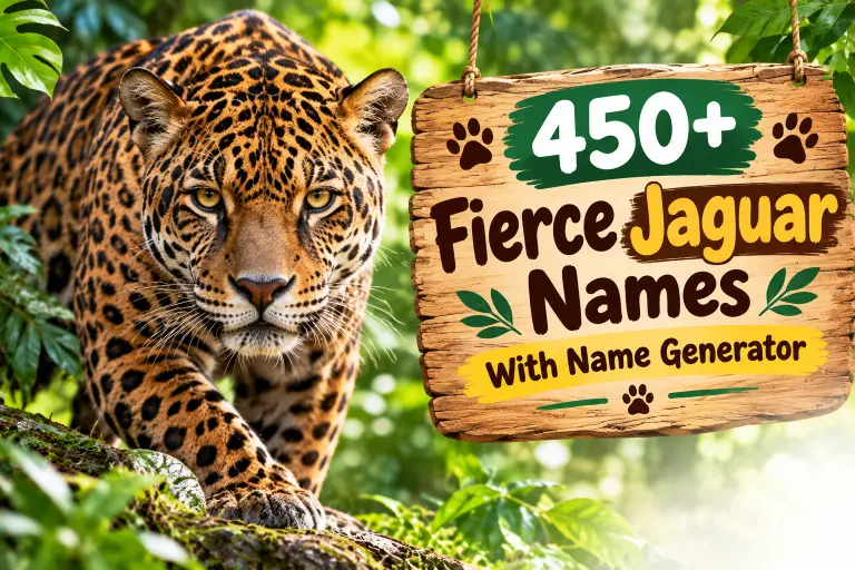 Jaguar Names With Name Generator