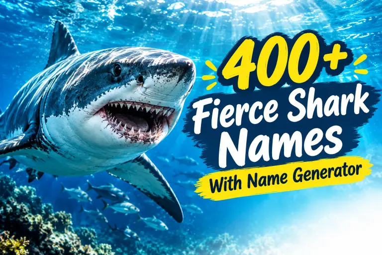 Shark Names With Name Generator