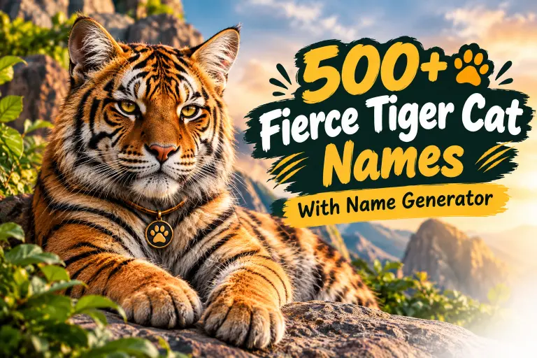 Tiger Cat Names With Name Generator