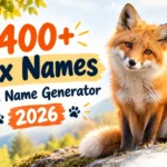 Fox Names With Name Generator