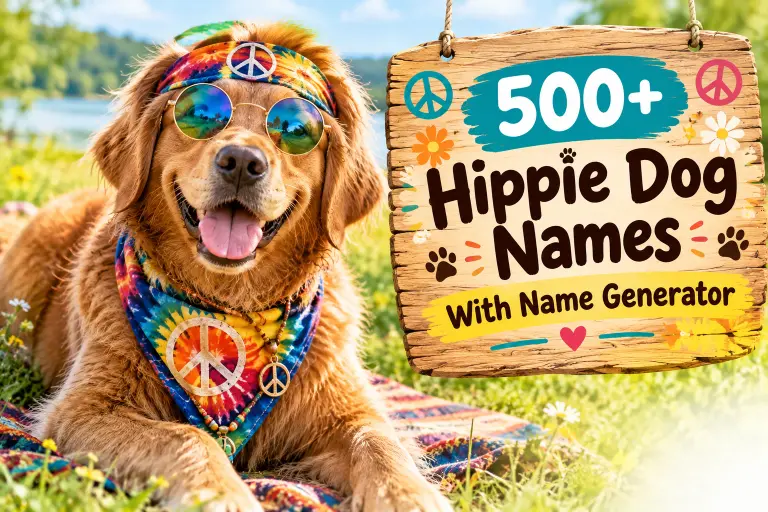 Hippie Dog Names With Name Generator