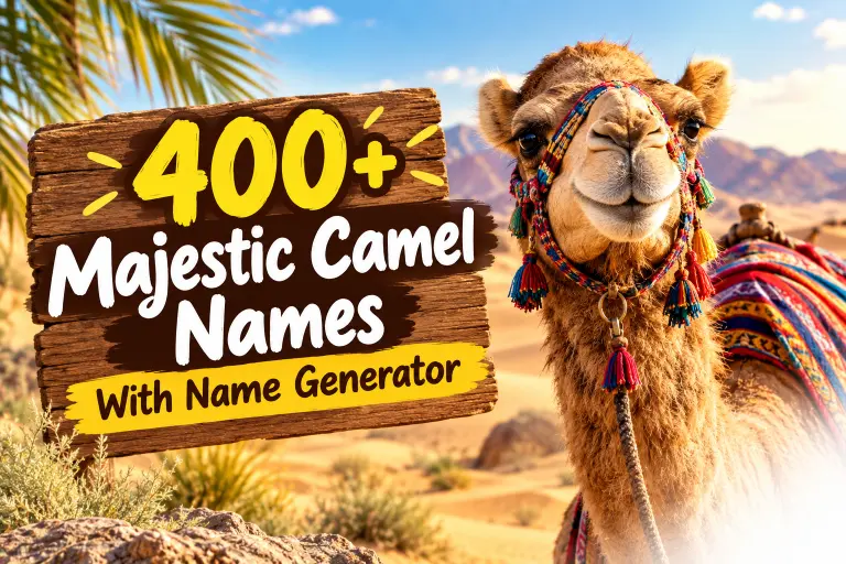 Camel Names With Name Generator