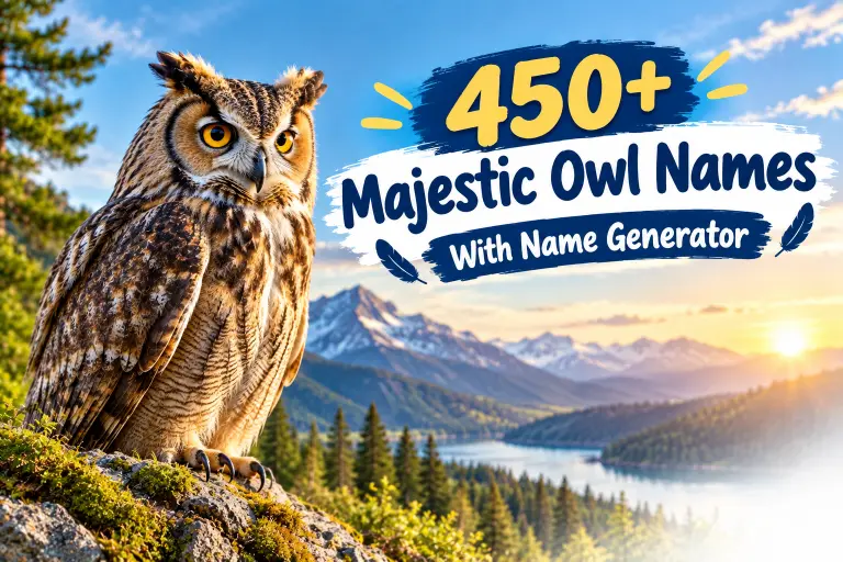 Majestic Owl Names With Name Generator