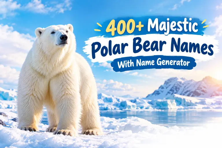 Majestic Polar Bear Names With Name Generator