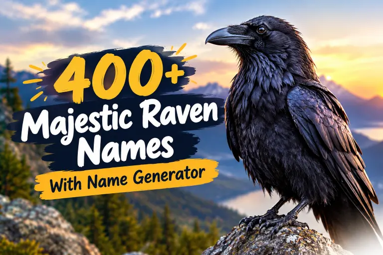 Raven Names With Name Generator