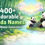 Panda Names With Name Generator