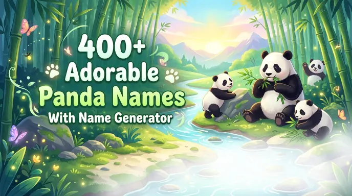 Panda Names With Name Generator