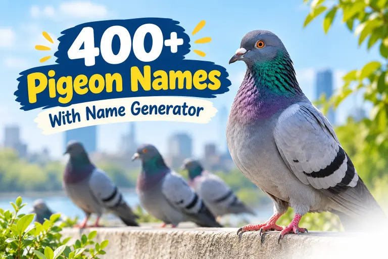 Pigeon Names With Name Generator