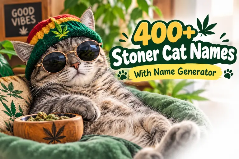 Stoner Cat Names With Name Generator