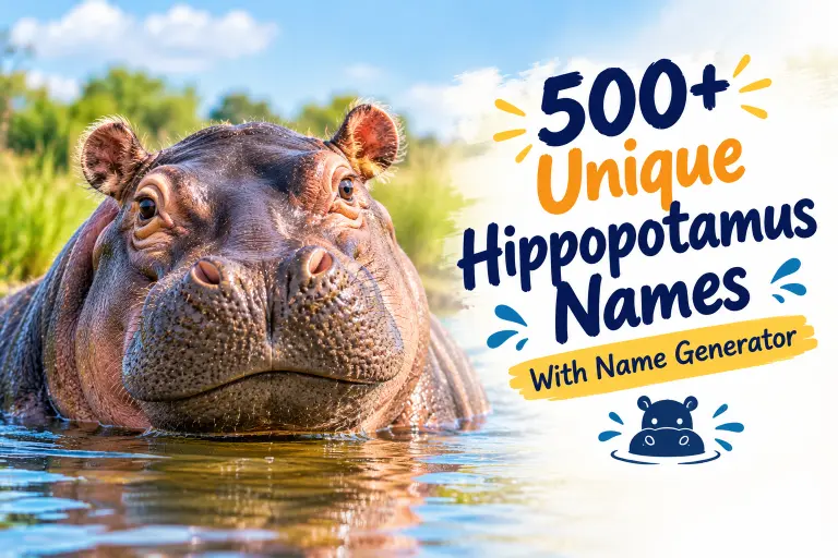 Hippopotamus Names With Name Generator