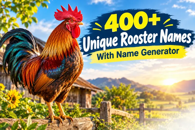 Unique Rooster Names With Name Generator