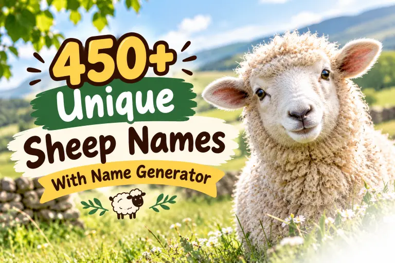 Sheep Names With Name Generator