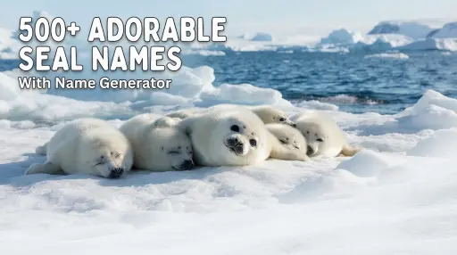 Adorable Seal Names With Name Generator