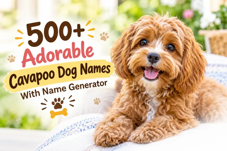 Adorable Cavapoo Dog Names With Name Generator