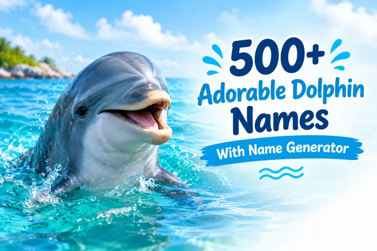Adorable Dolphin Names With Name Generator