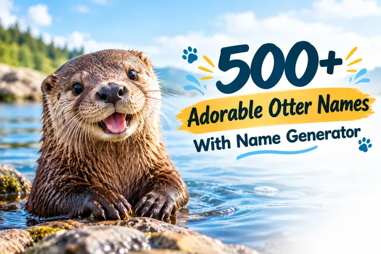 Adorable Otter Names With Name Generator
