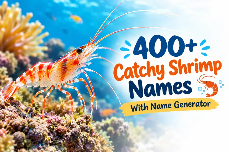 Catchy Shrimp Names With Name Generator
