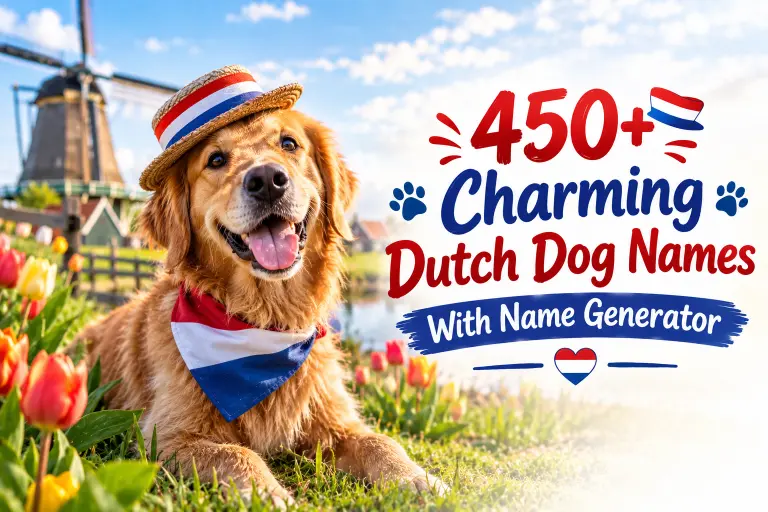 Charming Dutch Dog Names With Name Generator