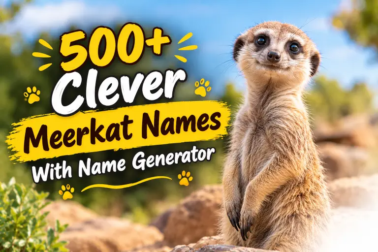 Clever Meerkat Names With Name Generator