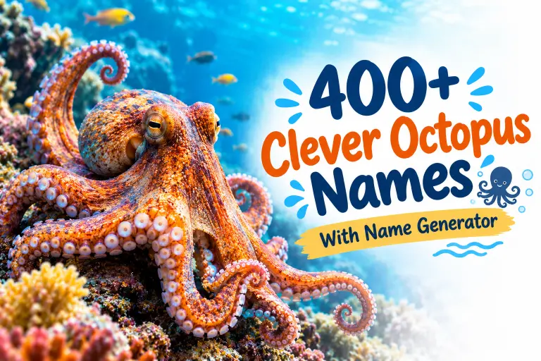 Clever Octopus Names With Name Generator