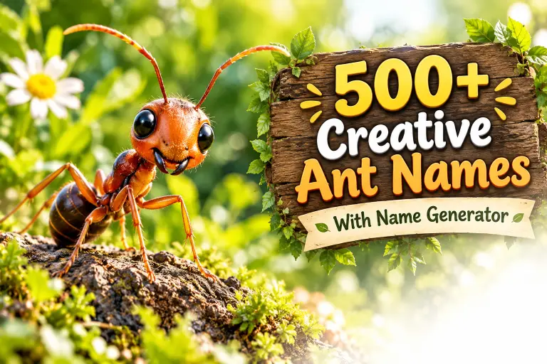 Ant Names With Name Generator