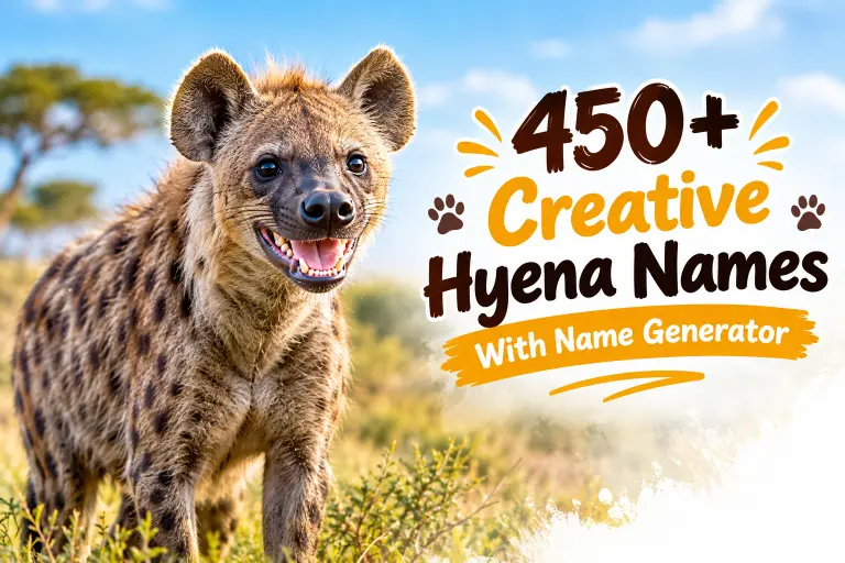 Creative Hyena Names With Name Generator