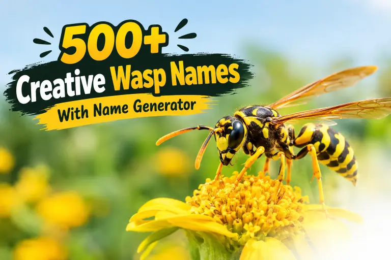 Creative Wasp Names With Name Generator