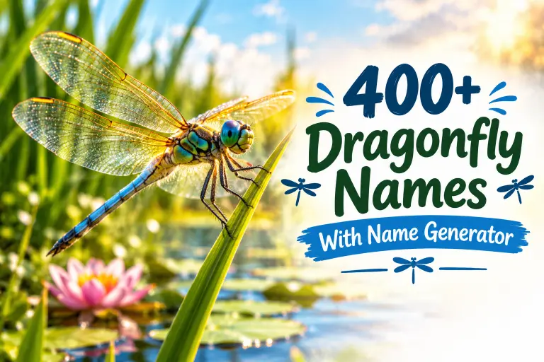 Dragonfly Names With Name Generator