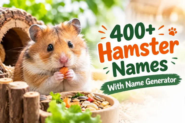 Hamster Names With Name Generator