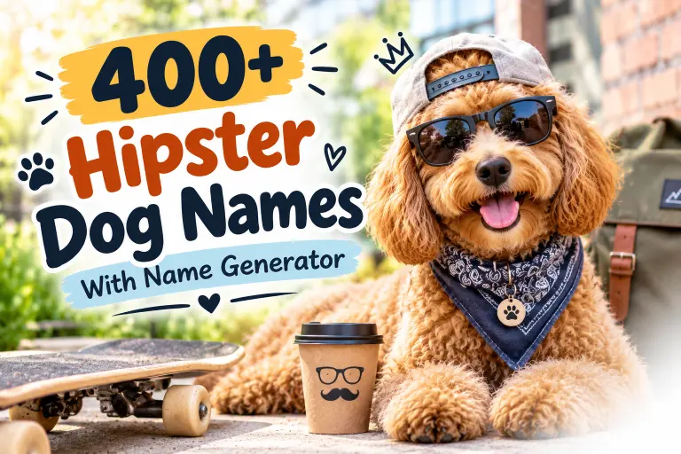 Hipster Dog Names With Name Generator