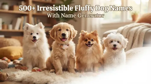 Irresistible Fluffy Dog Names With Name Generator