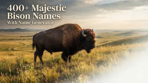 Majestic Bison Names With Name Generator