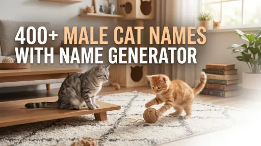 Male Cat Names With Name Generator