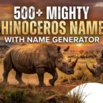 Mighty Rhinoceros Names With Name Generator