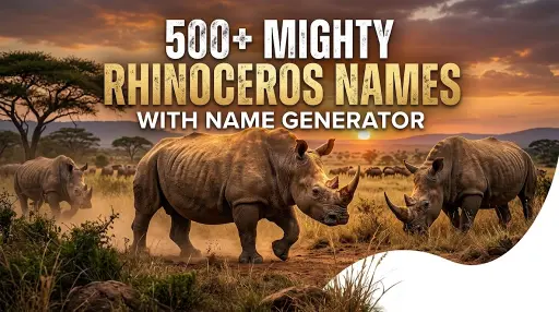 Mighty Rhinoceros Names With Name Generator